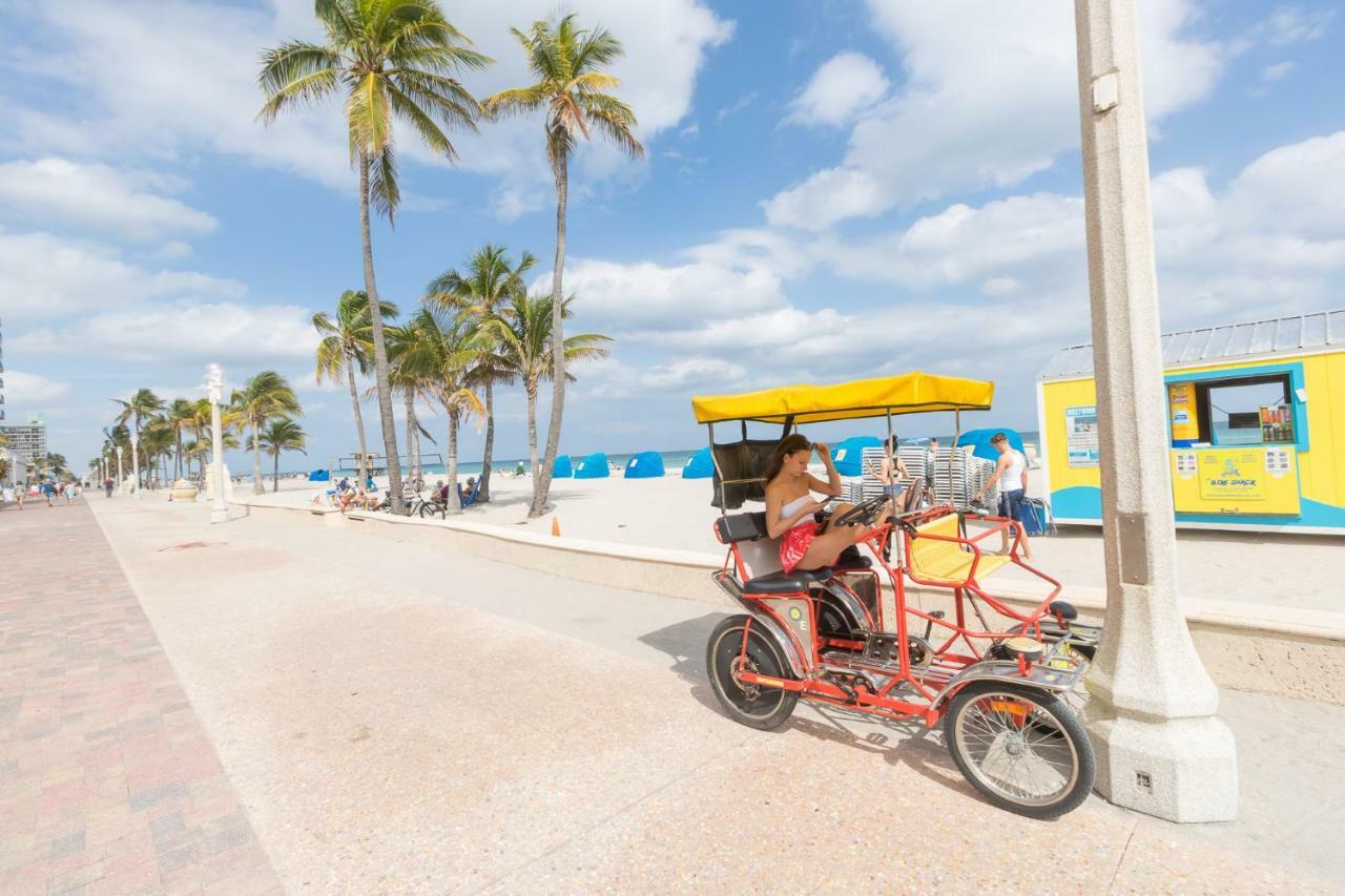 670 Partial Ocean View Hollywood Beach Dania Beach Bagian luar foto